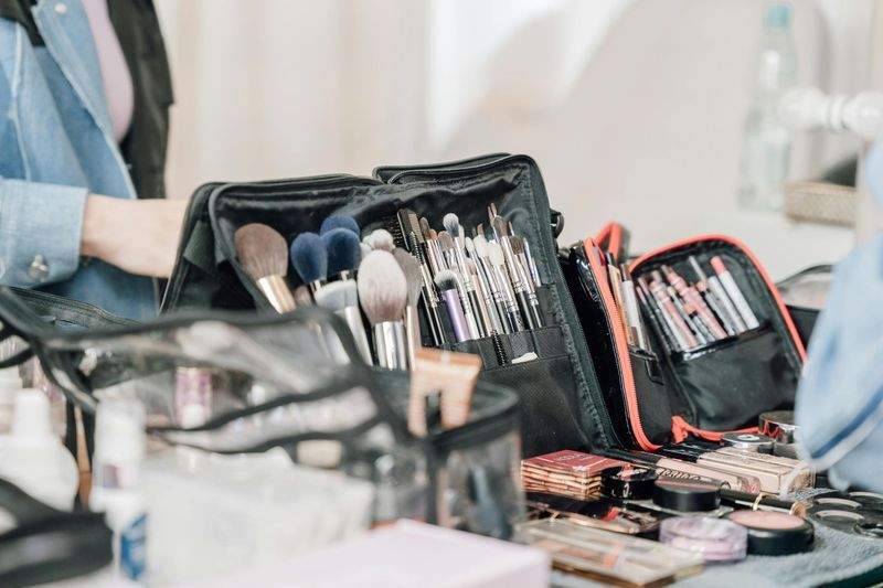Airbrush makeup application